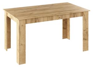 TEMPO Jídelní stůl, dub artisan, 140x80 cm, GENERAL NEW