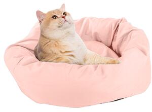 Plyšový pelíšek pro psa/kočku BONENEST 50 cm, růžový