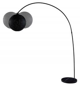 Černá stojací lampa Cocooning 205 cm