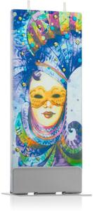 Flatyz Holiday Lady In Mask dekorativní svíčka 6x15 cm