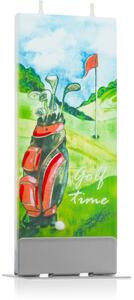 Flatyz Nature Golf Time dekorativní svíčka 6x15 cm