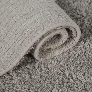 Lorena Canals koberce Přírodní koberec, ručně tkaný Polka Dots Grey-White - 120x160 cm