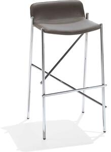 MIDJ - Čalouněná barová židle TRAMPOLIERE