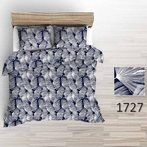 Povlečení hladká bavlna LUX - Chmýříčka - modré 140x200+70x90