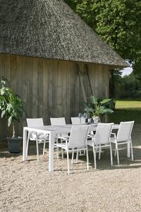 Canterbury white zahradní jídelní souprava Hartman varianty: stůl + 6 židlí