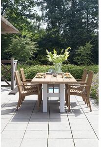 Yasmani zahradní jídelní stůl Hartman o rozměru 240x100cm Barva: Royal White