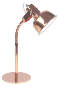 TEMPO Stolní lampa v retro stylu, kov, rose gold, AVIER TYP 1