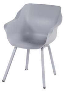 Sophie Element - jídelní židle Hartman plastová s ALU podnoží Sophie - barva židle: Misty Grey