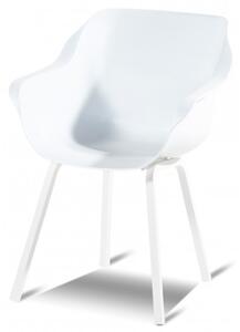 Sophie Element - jídelní židle Hartman plastová s ALU podnoží Sophie - barva židle: night green