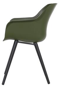 Sophie Studio - jídelní židle Hartman plastová s ALU podnoží Sophie - barva židle: Carbon Black