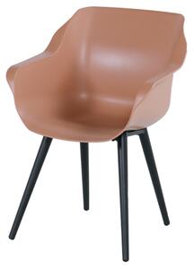Sophie Studio - jídelní židle Hartman plastová s ALU podnoží Sophie - barva židle: Curry Yellow