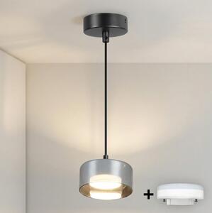 Brilagi - LED Lustr na lanku AURA LUX 1xGX53/30W/230V černá/kouřová