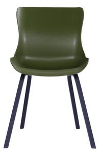 Sophie Element - jídelní židle Hartman s alu podnoží Sophie - barva židle: Moss Green