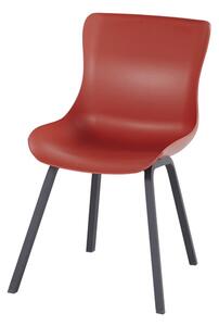 Sophie Rondo jídelní židle Hartman s alu podnoží Sophie - barva židle: červená - Vulcano Red