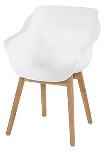 Sophie studio - jídelní židle Hartman s teakovou podnoží Sophie - barva židle: Royal White