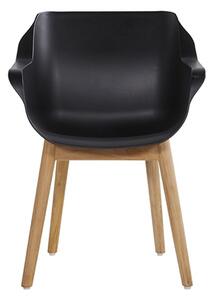 Sophie studio - jídelní židle Hartman s teakovou podnoží Sophie - barva židle: mahagony seat