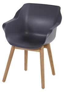 Sophie studio - jídelní židle Hartman s teakovou podnoží Sophie - barva židle: Xerix