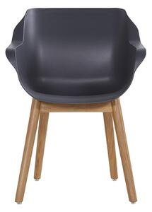 Sophie studio - jídelní židle Hartman s teakovou podnoží Barva: steel blue