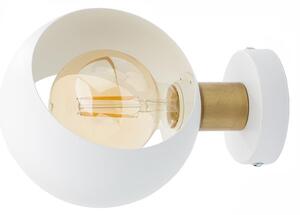TK-LIGHTING Nástěnné designové osvětlení CYKLOP, 1xE27, 60W, kulaté, bílé 2745