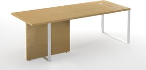 NARBUTAS - Kancelářský stůl PLANA 180x90x75 s modesty panelem na pravé straně