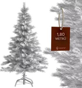 FurniGO Umělý vánoční stromeček 180 cm - bílý