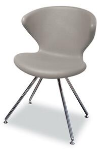 TONON - Židle CONCEPT SOFT TOUCH s lakovanou podnoží