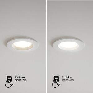 Nordlux Zápustné LED svítidlo TIAKI Barva: Černá
