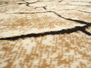 Kusový koberec Superwood brown 160x230 cm
