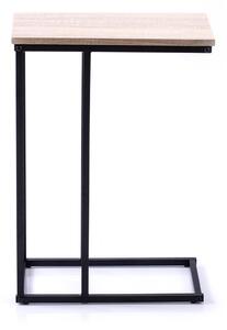 HOMEDE Příruční stolek Lexa javor, 45x25x63 cm