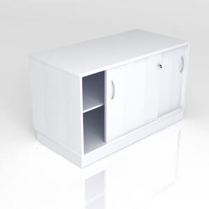 NARBUTAS - Skříňka OPTIMA s posuvnými dveřmi + zámek 1200x600x720