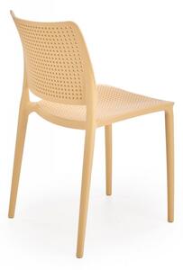Plastová židle TOAD — oranžová
