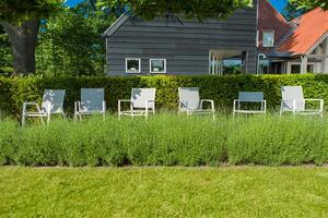 Hartman Aruba pevná zahradní židle s alu područkami Barva: white