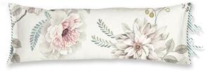 Pip Studio polštář s výplní Tokyo Bouquet Long Cushion White 30x90, v perkálovém povlaku (Dlouhý dekorační polštář s výplní)