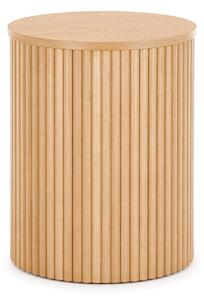 Kulaty konferenční stolek Tamis 40 cm - přírodní