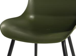 Sophie Rondo jídelní židle Hartman s alu podnoží Sophie - barva židle: Moss Green