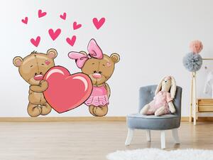Zamilovaní medvídci 45 x 50 cm