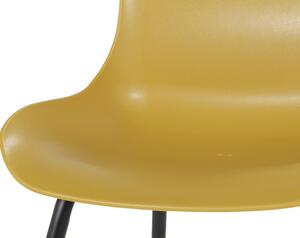 Sophie Rondo jídelní židle Hartman s alu podnoží Sophie - barva židle: Curry Yellow