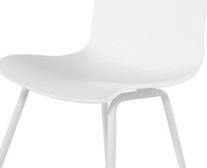 Sophie Rondo Wave - jídelní židle Hartman s alu podnoží Sophie - barva židle: Royal White