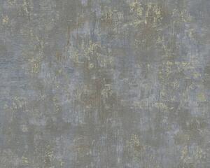 A.S. Création | Vliesová tapeta na zeď Stories of Life 39670-1 | 0,53 x 10,05 m | šedá, krémová, hnědá, zlatá