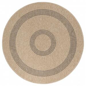 Vopi | Kusový koberec Comilla 0886 black - Kruh 120 cm průměr