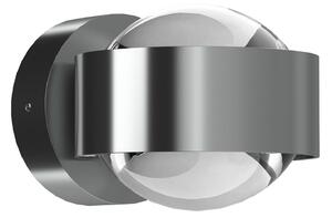 Puk Mini Wall LED 2x8W čiré čočky, matný chrom