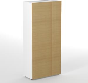 NARBUTAS - Kancelářská skříň PLANA 90x40x194,2 cm - melamin
