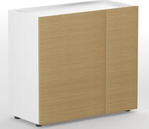 NARBUTAS - Kancelářská skříňka PLANA 90x40x81,4 cm - dýha
