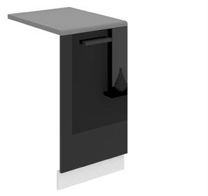 Panel na myčku Belini Premium Full Version zakrytý 45 cm černý lesk s pracovní deskou