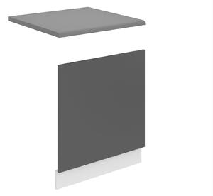 Panel na myčku Belini Premium Full Version odkrytý 60 cm šedý mat s pracovní deskou