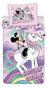 Ložní povlečení bavlna Minnie unicorn dreams