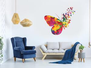 Koláž s motýlky 80 x 90 cm