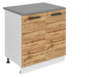 Kuchyňská skříňka Belini Premium Full Version spodní 80 cm dub wotan s pracovní deskou