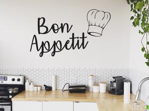 Bon Appetit s kuchařskou čepicí 50 x 30 cm