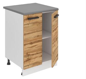 Kuchyňská skříňka Belini Premium Full Version spodní 60 cm dub wotan s pracovní deskou